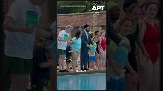 NYC Mayor Zohran Mamdani Breaks Dress Code to Launch Summer Pool Season | APT NYC Mayor Zohran Mamdani Breaks Dress Code to Launch Summer Pool Season | APT