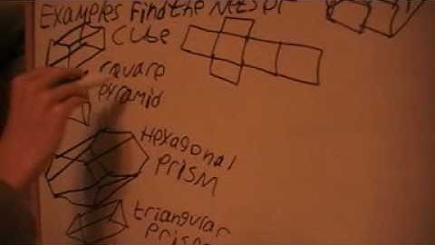 3D shapes part 2 nets