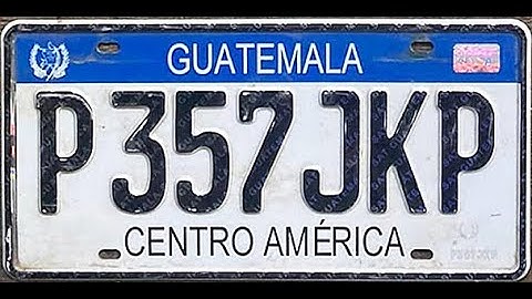 Guatemala License Plate Recognition LPR Parking Management System AI ANPR Cameras for Smart Parking
