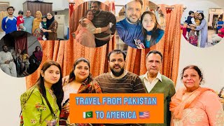 Back to USA 🇺🇸From Pakistan 🇵🇰 | Back to Home | Travel Vlog from Pakistan to USA |