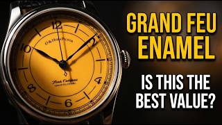 A Watch Dial That's Literally Baked 8 Times — O&HoraPictor Yellow Track"