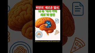 비만의 새로운열쇠  뇌 속 ‘식사 기억 세포’의 발견