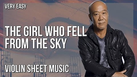 Violin Sheet Music: How to play The Girl Who Fell from the Sky (Castle in the Sky) by Joe Hisaishi