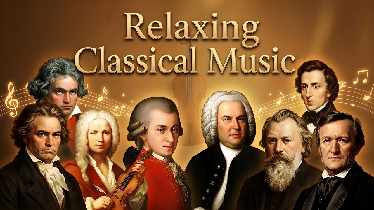 Спокойная классическая музыка, умиротворяющая музыка — Бетховен, Шопен, Моцарт, Чайковский