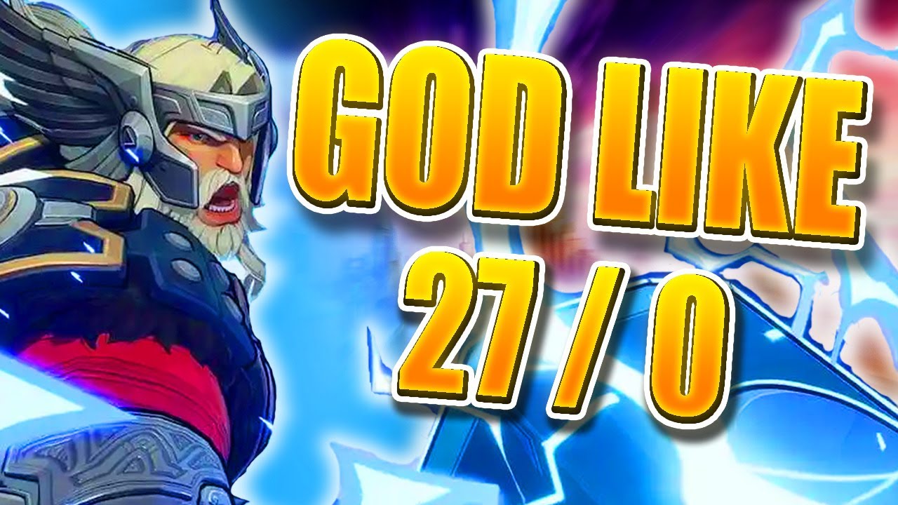 Thor Ko Prompt Rivals Image Thor is GOD LIKE! 27 KO STREAK! | Marvel Rivals - YouTube