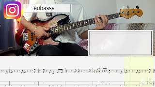 Luther Vandross - Never Too Much BASS COVER + PLAY ALONG TAB + SCORE PDF EuBasss