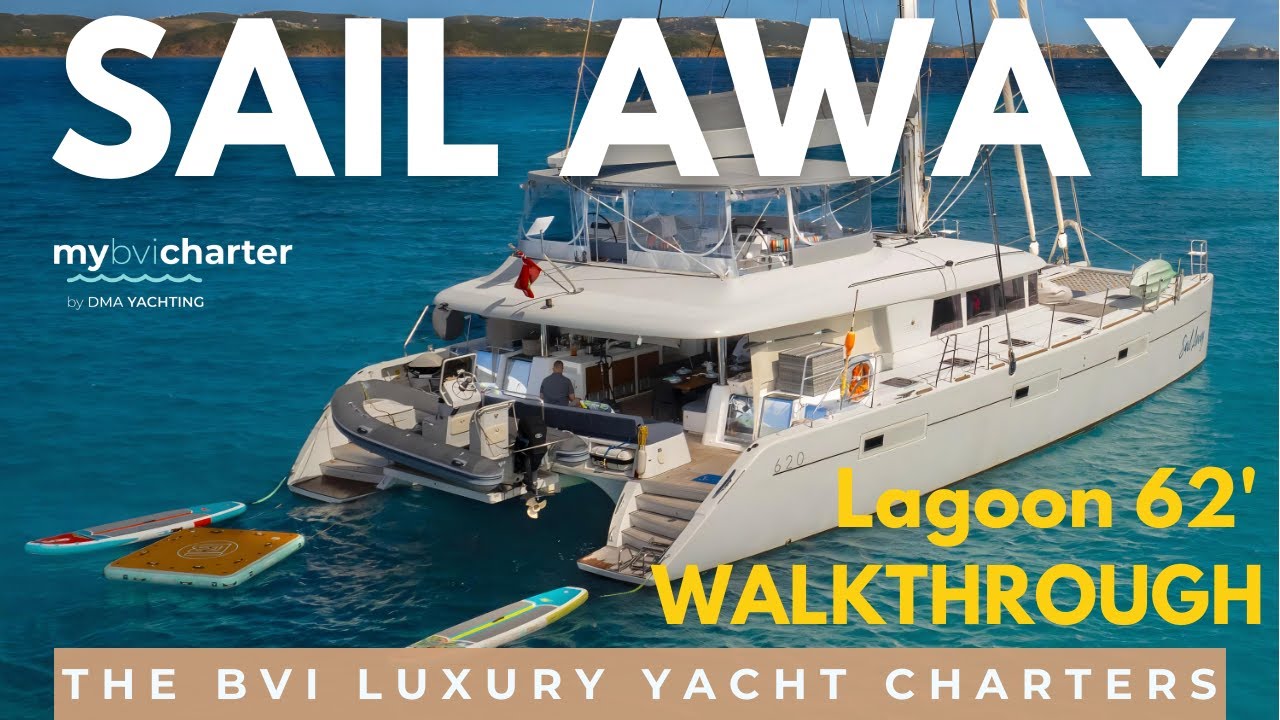 ⁣⚓ Sail Away – 62’ Lagoon Luxury Catamaran Charter | Crewed Sailing Adventure ✨