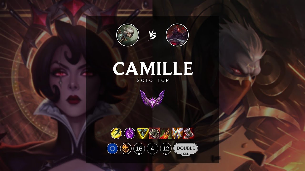Camille Top vs Sion - EUW Master Patch 12.10