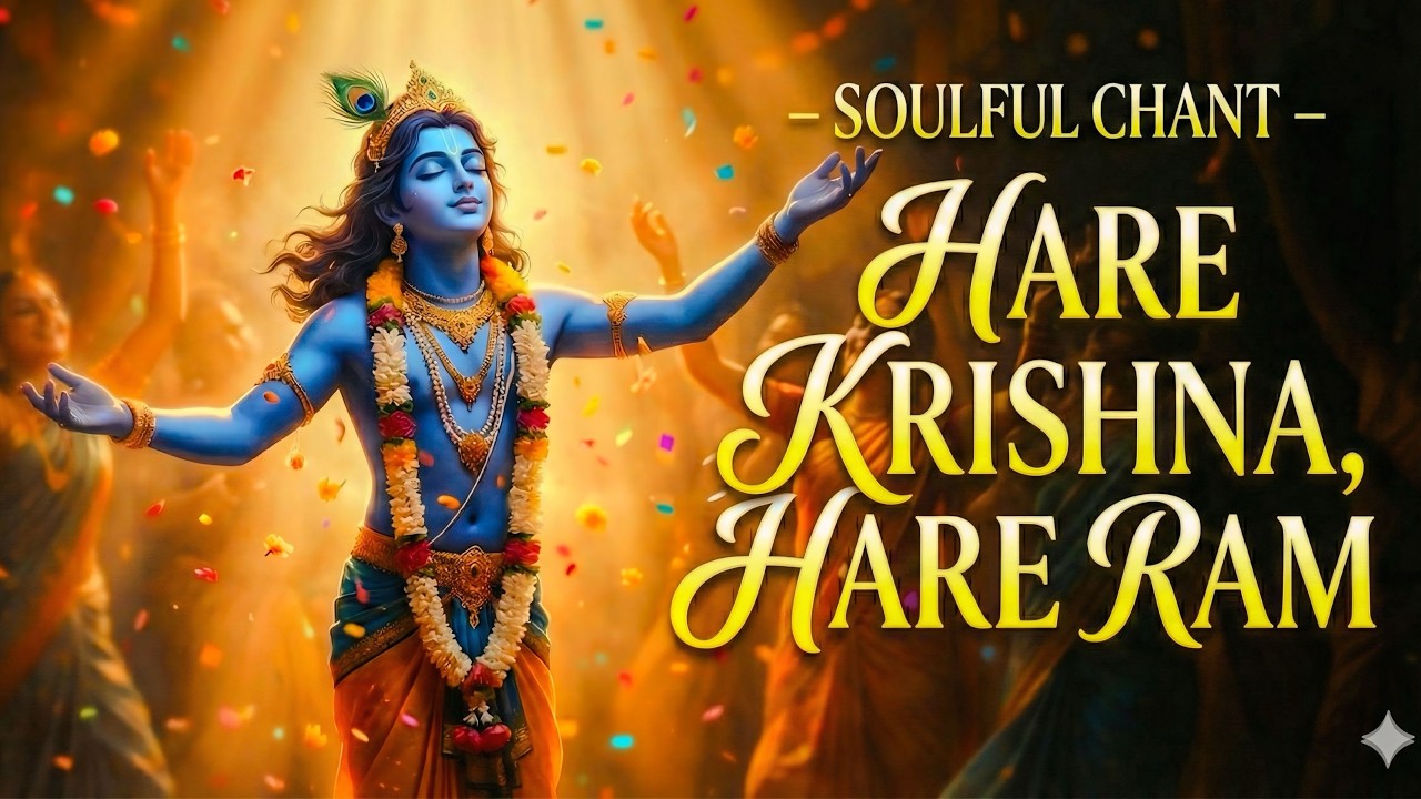 Hare Krishna Hare Ram Mahamantra ~ हरे कृष्ण हरे राम महामंत्र ~Hare Krishna Kirtan Bhajan