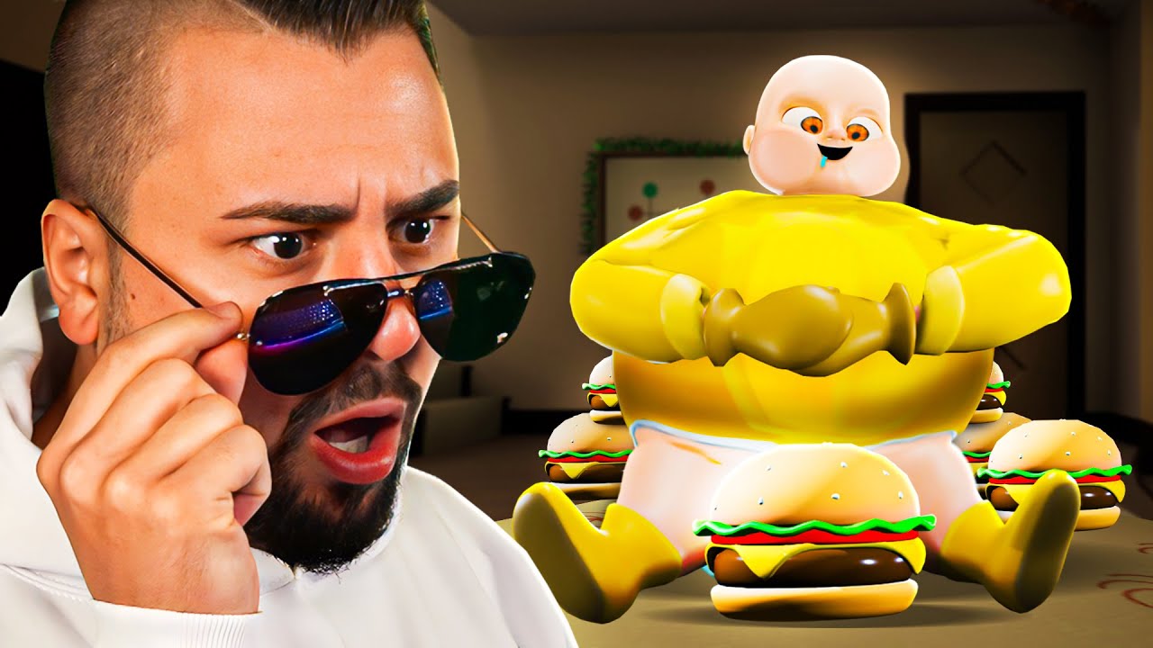 Mein BABY wird EXTREM FETT durch BURGER! 😂 (The Baby in Yellow Mods)