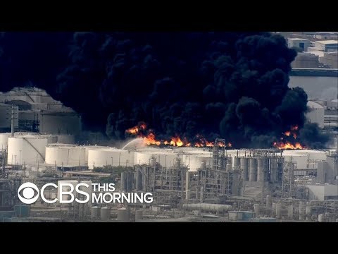 Fire in Texas raging at chemical plant, nearby residents concerned for health