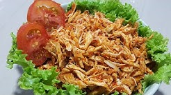 Resep simple ayam sisit/suwir, pendamping nasi kuning - Durasi: 4.53. 