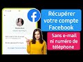 Comment rcuprer un compte facebook pirat sans email ni numro de tlphone