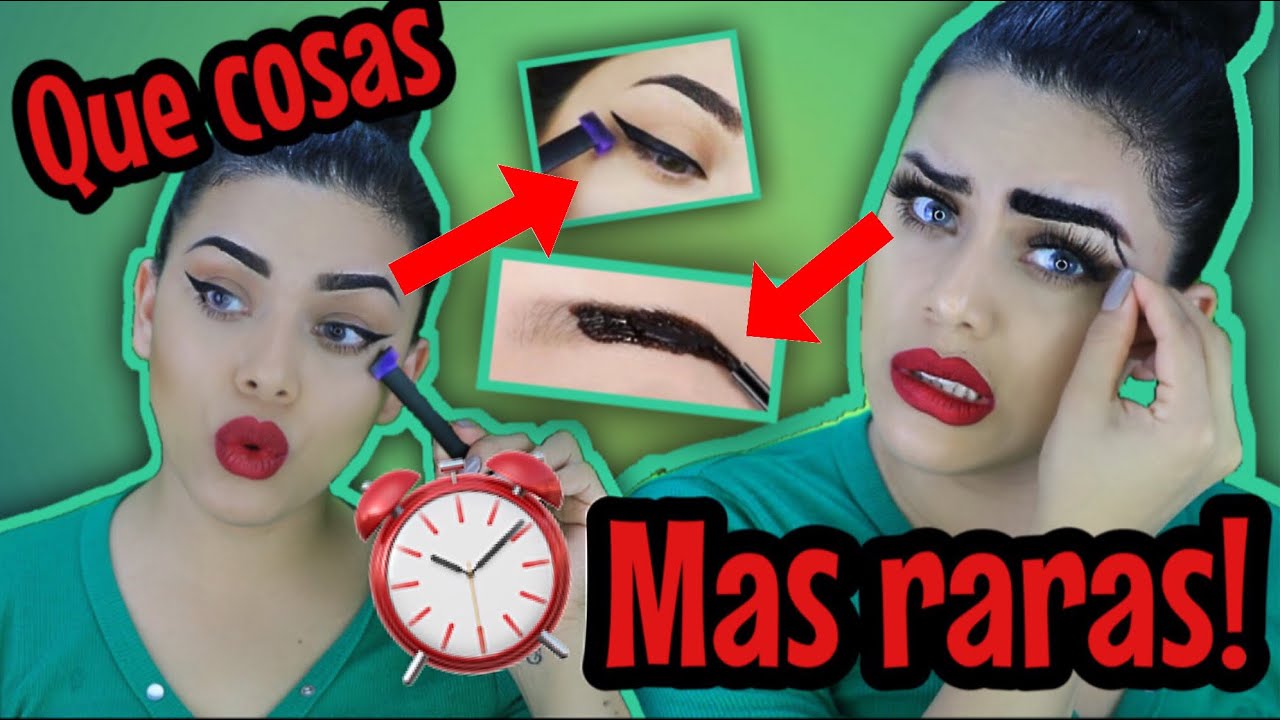 ME DA MIEDO!!! A PRUEBA DE PRODUCTOS RAROS DE INSTAGRAM makeup artist