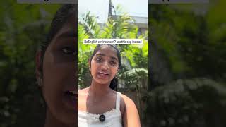 Practice English without environment with this one, amazing App