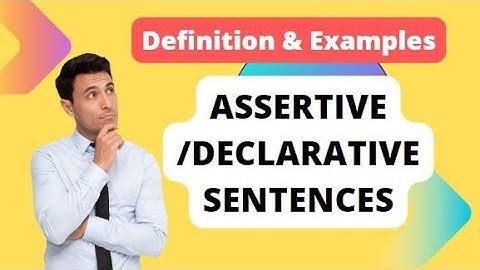 2024 | Assertive Sentence | Declarative Sentence in Urdu | Examples | English with Abdul Majid