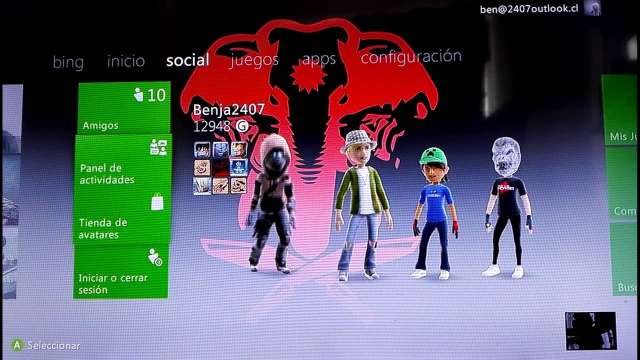 Que hacer si tu cuenta se sale al iniciar el juego? Xbox 360 - YouTube