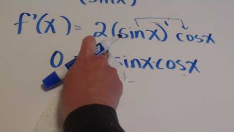 Critical Numbers: Trig Example