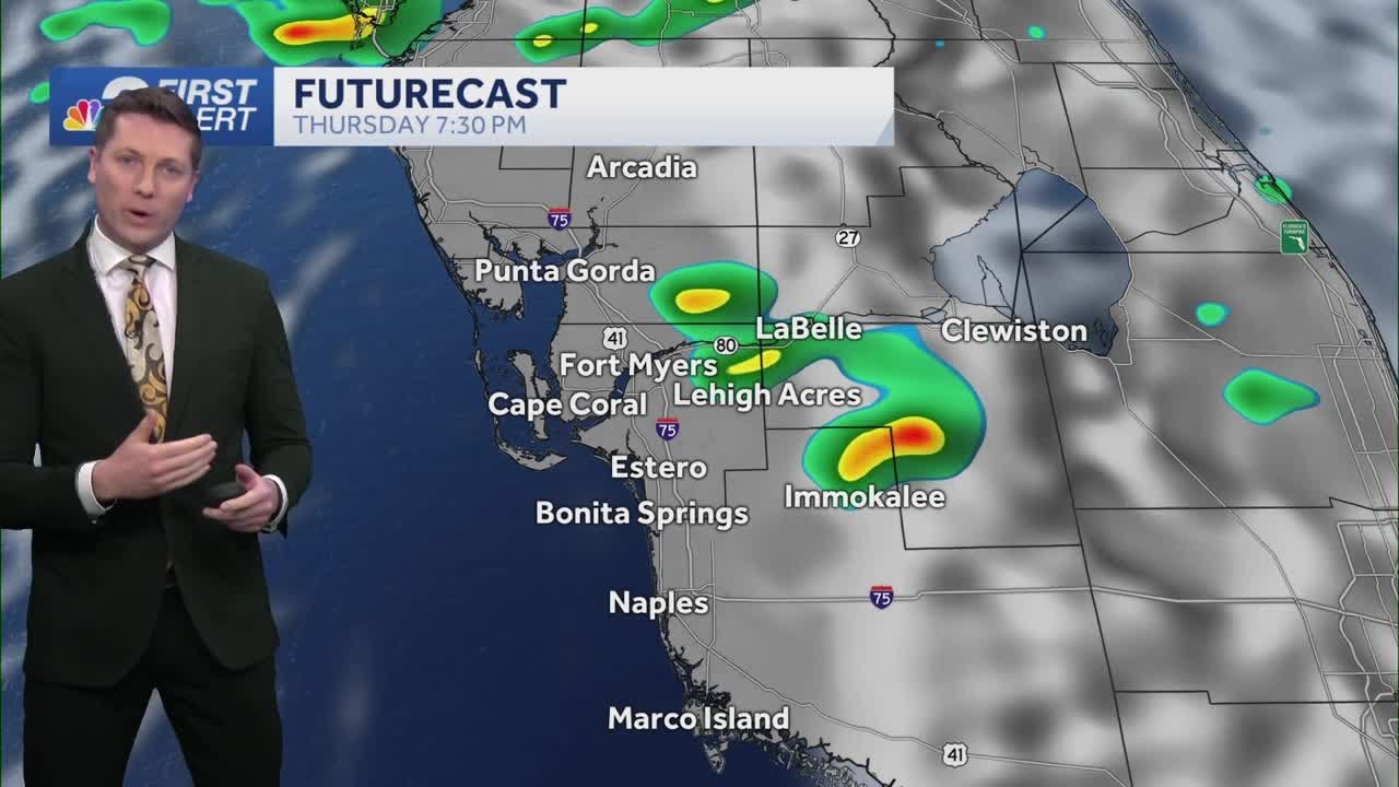 Rain chances drop and heat increases in Southwest Florida Thursday ...