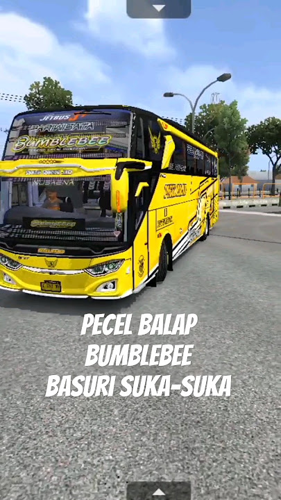 Download lagu Bus Pecel Balap Bumblebee basuri Suka-suka di Surabaya #basuri #bussid