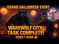 HOW TO COMPLETE WAREWOLF CITY TASK MAP 🐺 GRAND HALLOWEEN EVENT FULL GUIDE 🔥 | GRAND MOBILE RP