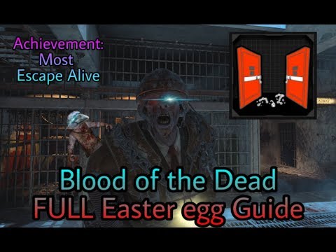 Blood of the Dead Easter Egg Guide