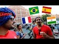 Indians speaking Spanish, French and Portuguese in the streets of Jaipur