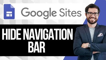 How to Hide Navigation Bar on Google Sites