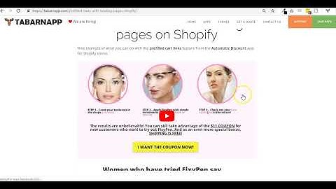 Pre-filled carts with discount attached - Automatic Discount for Shopify