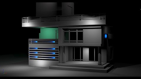 How to model simple House - 3DS Max tutorial part -1