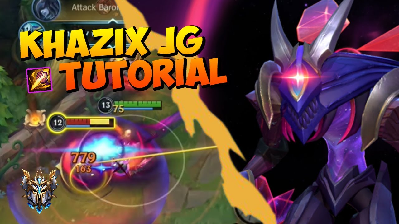 WILD RIFT Kha'zix JUNGLE — РУКОВОДСТВО ПО ИГРЕ BURST