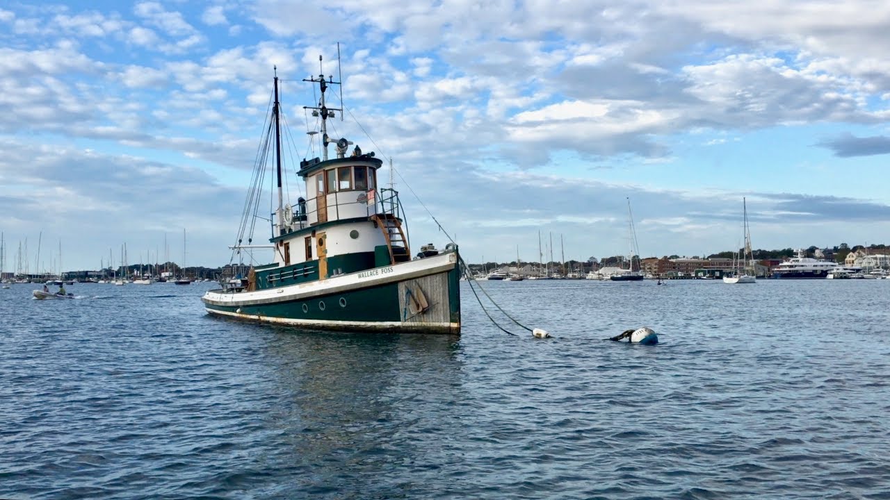 COOL OLD BOATS IN NEWPORT RHODE ISLAND!