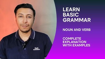 Mastering Grammar: Noun and Verb Fundamentals | Beginner