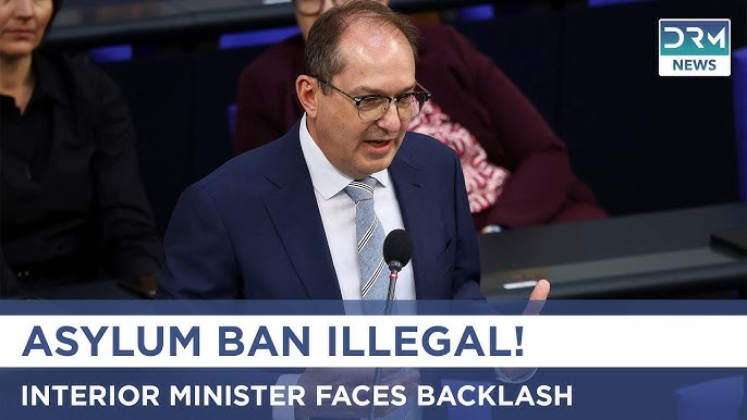 LIVE: German Minister Responds to Court Ban on Asylum Rejection | AC1Z -  YouTube