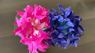 Paper flower craft / How to make paper flower / Handmade paper flower