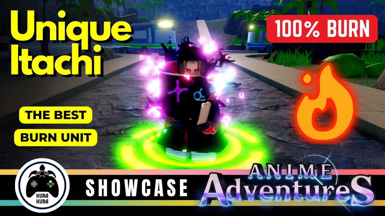 MAX UNIQUE unevolved ITACHI SHOWCASE Anime Adventures Roblox Indonesia 🇮🇩  