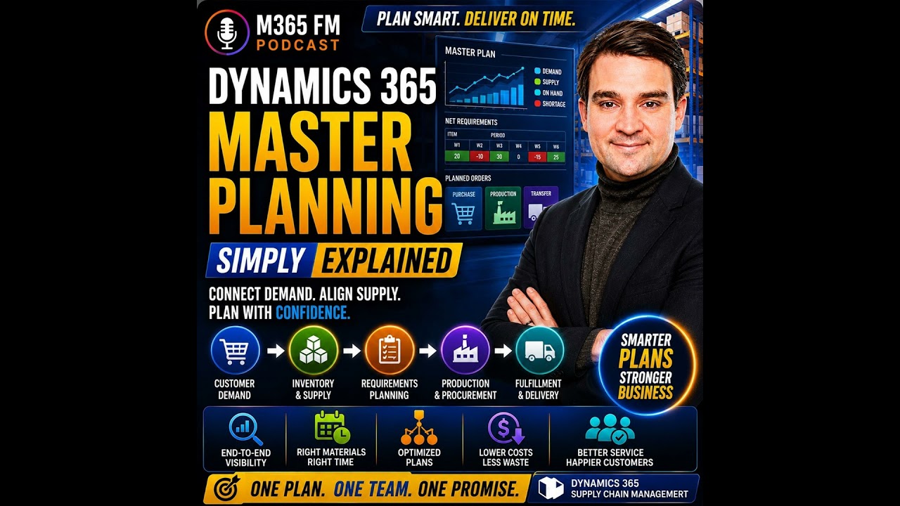 Dynamics 365 Master Planning - Simply Explained