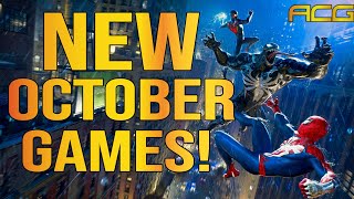 The Top New Blockbuster October Games Coming Out!