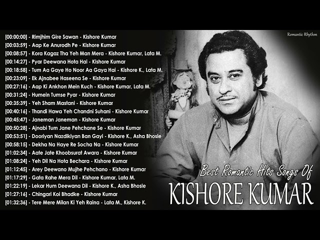Kishore Kumar Golden Hits || Best Of Kishore Kumar Playlist 2021|| Romantic Hindi Evergreen Melodies class=