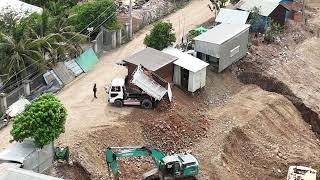 Government development projects using plant structures to conserve water to prevent floods