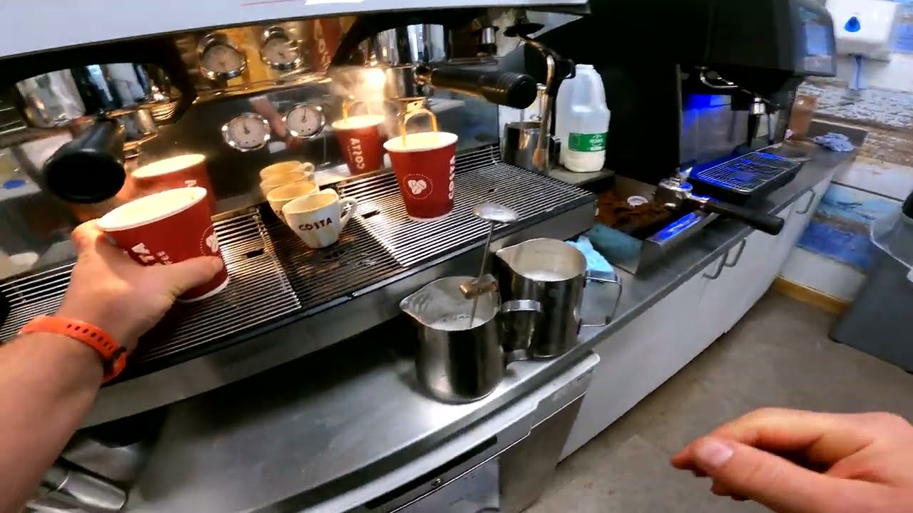I'm still not a very good Barista: POV coffee action!