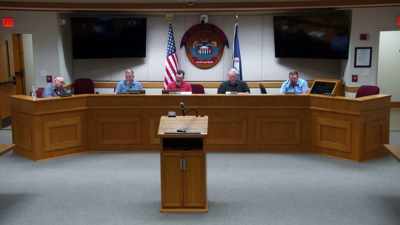 3/9/2026 Carroll County Public Service Authority Meeting.