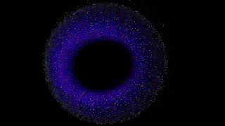 Cube Becoming Black Hole Accretion Disk | SpaceSim