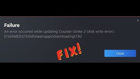 How to fix disk write error in steam. (100% working)
