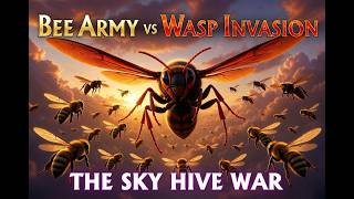 BEE ARMY VS WASP INVASION - THE SKY HIVE WAR