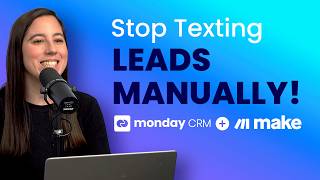 How to Send Automatic SMS from monday CRM (Make + SalesMSG)