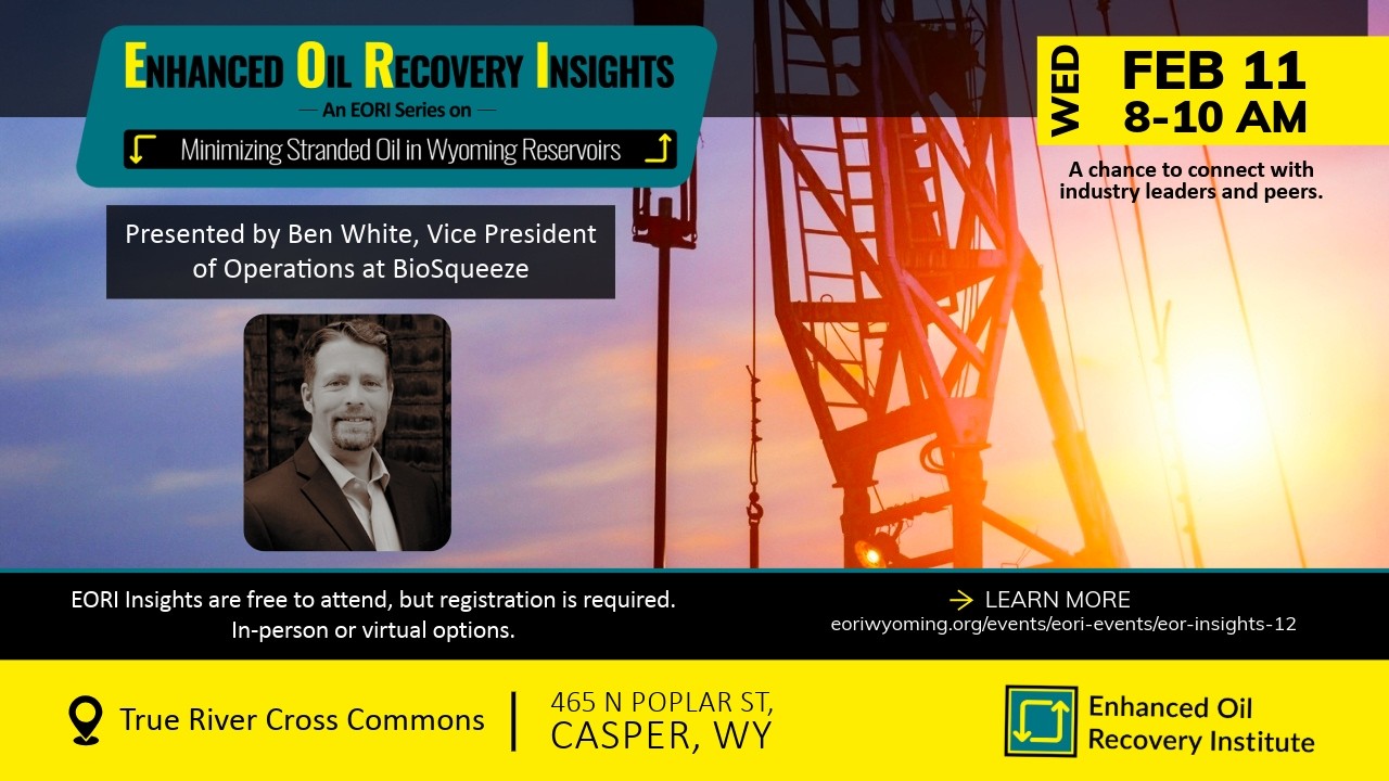 EORI Insights Event: BioSqueeze - Biogenic Permeability Reduction