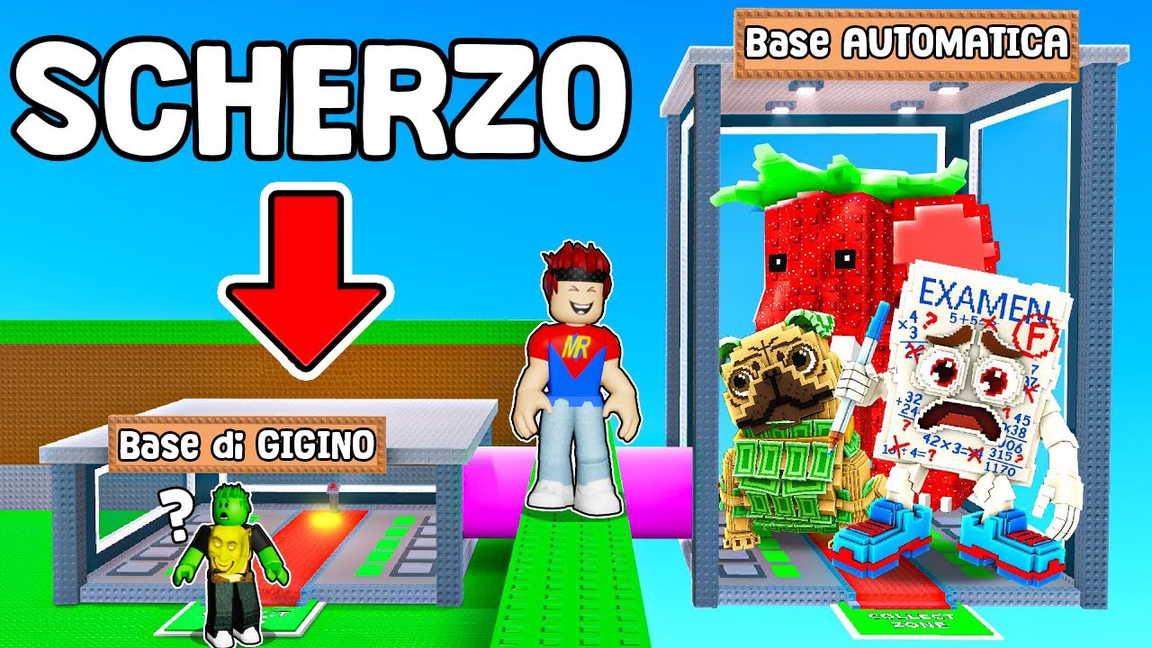 HO TROLLATO GIGINO CON LA BASE CHE RUBA I BRAINROT IN AUTOMATICO su STEAL A BRAINROT!
