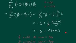 Summation examples 3