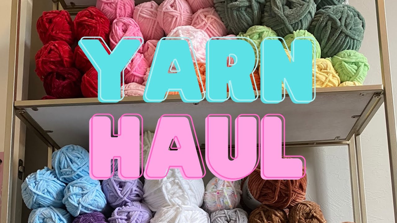 YARN HAUL Michael's, Premier, FREE YARN YouTube